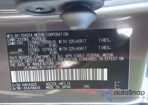 2019 Lexus Nx 300 from USA, damaged, VIN JTJYARBZ3K2146803